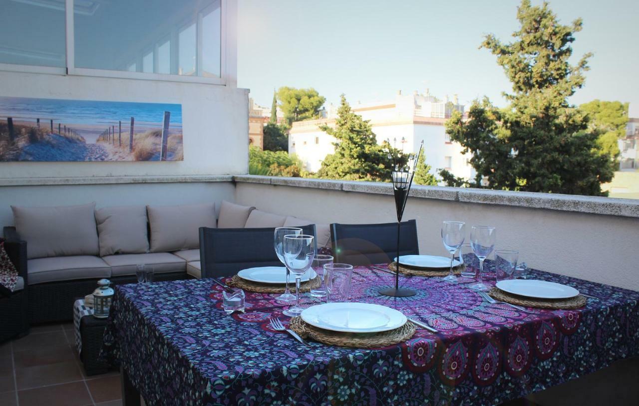 Appartement Sitges Atico 2 Min A Playa San Sebastian Extérieur photo