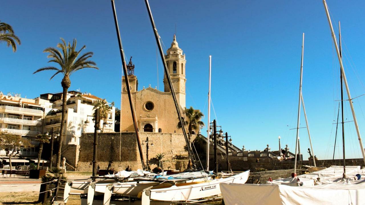 Appartement Sitges Atico 2 Min A Playa San Sebastian Extérieur photo